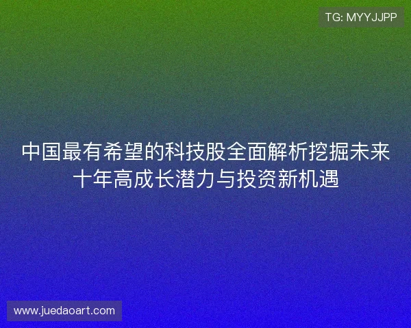 中国最有希望的科技股全面解析挖掘未来十年高成长潜力与投资新机遇